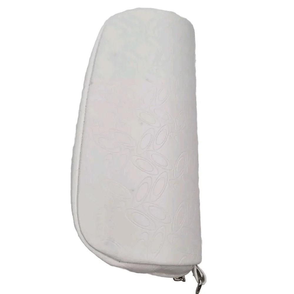 Oakley Sunglasses Eyeglasses Soft Shell Case Zipper Logo White W/ Bag